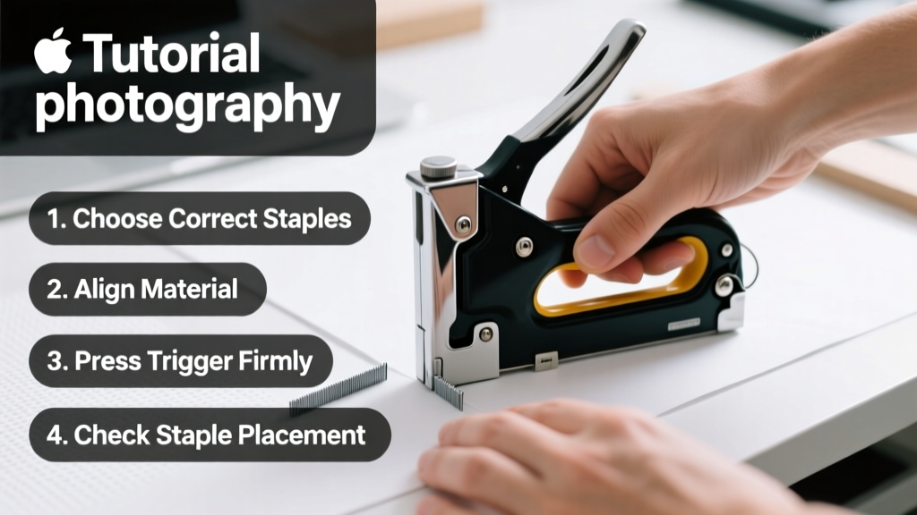 How to Use a Staple Gun: A Practical Step-by-Step Guide