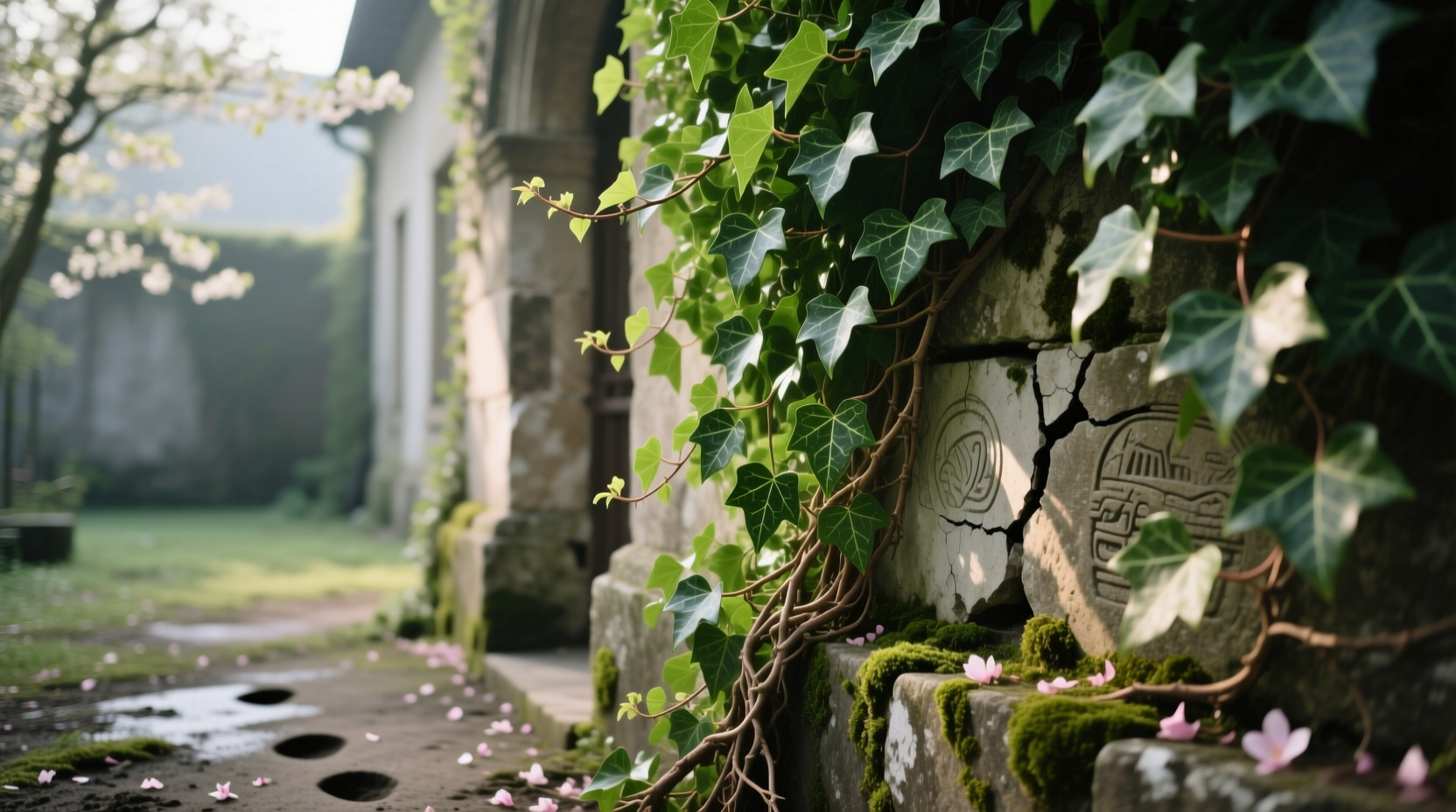 english ivy outside