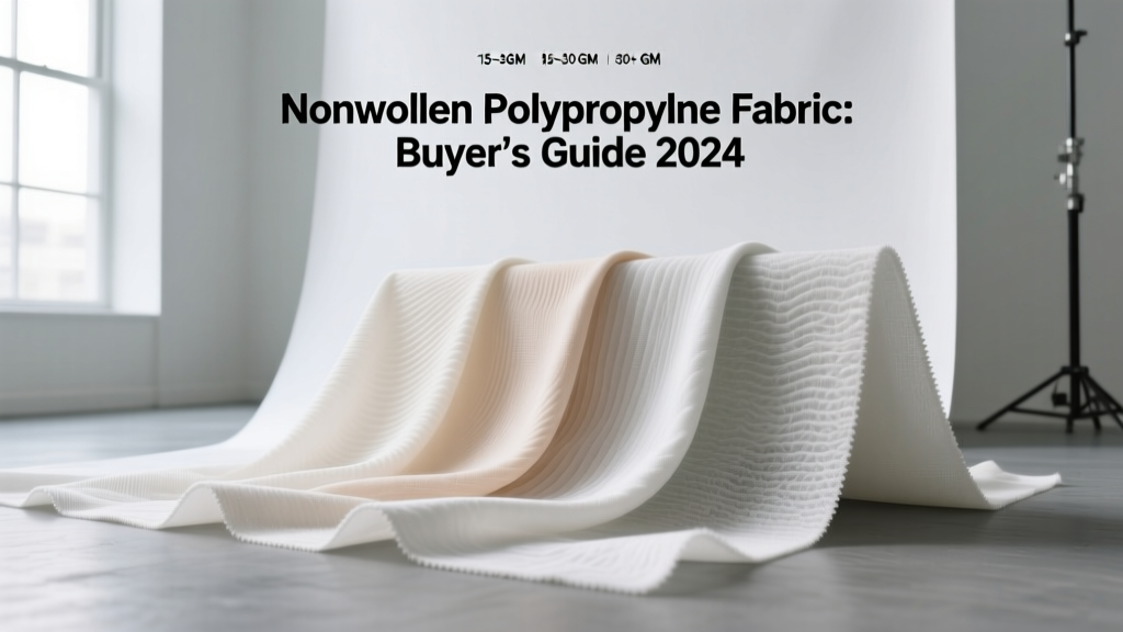 Nonwoven Polypropylene Fabric: Buyer’s Guide 2024