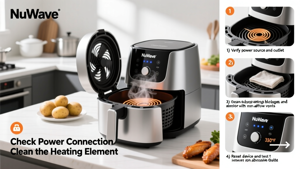 NuWave Air Fryer Not Heating? Quick Fixes & Expert Tips