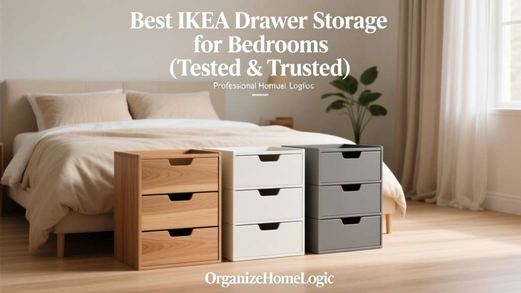 Best IKEA Drawer Storage for Bedrooms (Tested & Trusted)