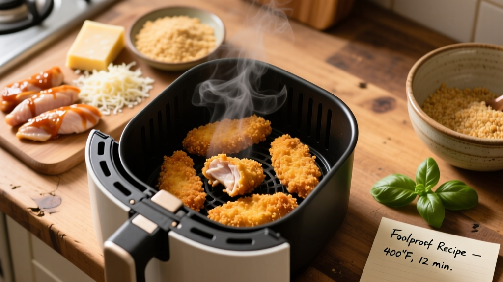 Air Fryer Chicken Parm Tenders: Crispy, Juicy & Foolproof