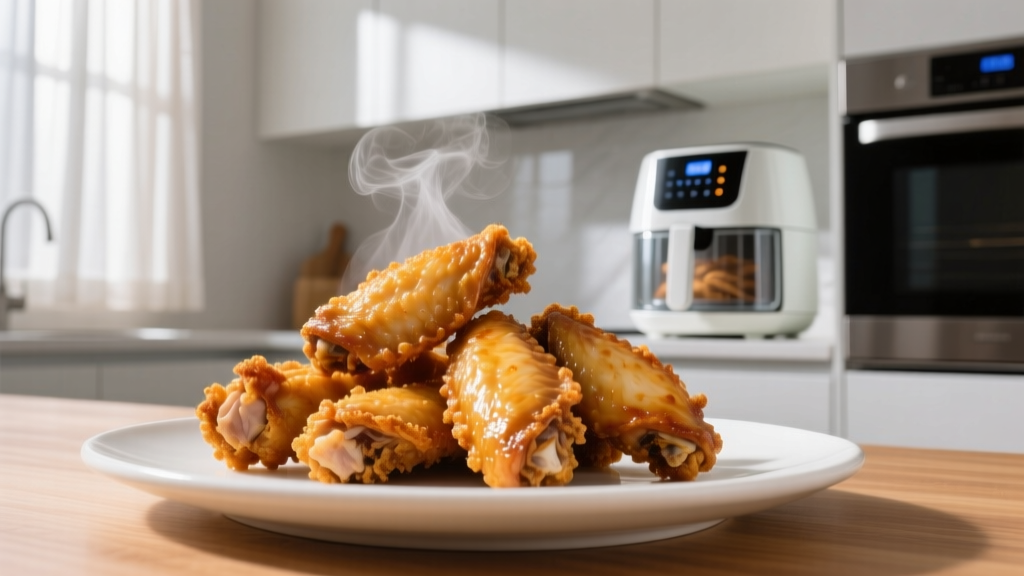 How Long to Air Fry Frozen Chicken Wings (Perfect Every Time)
