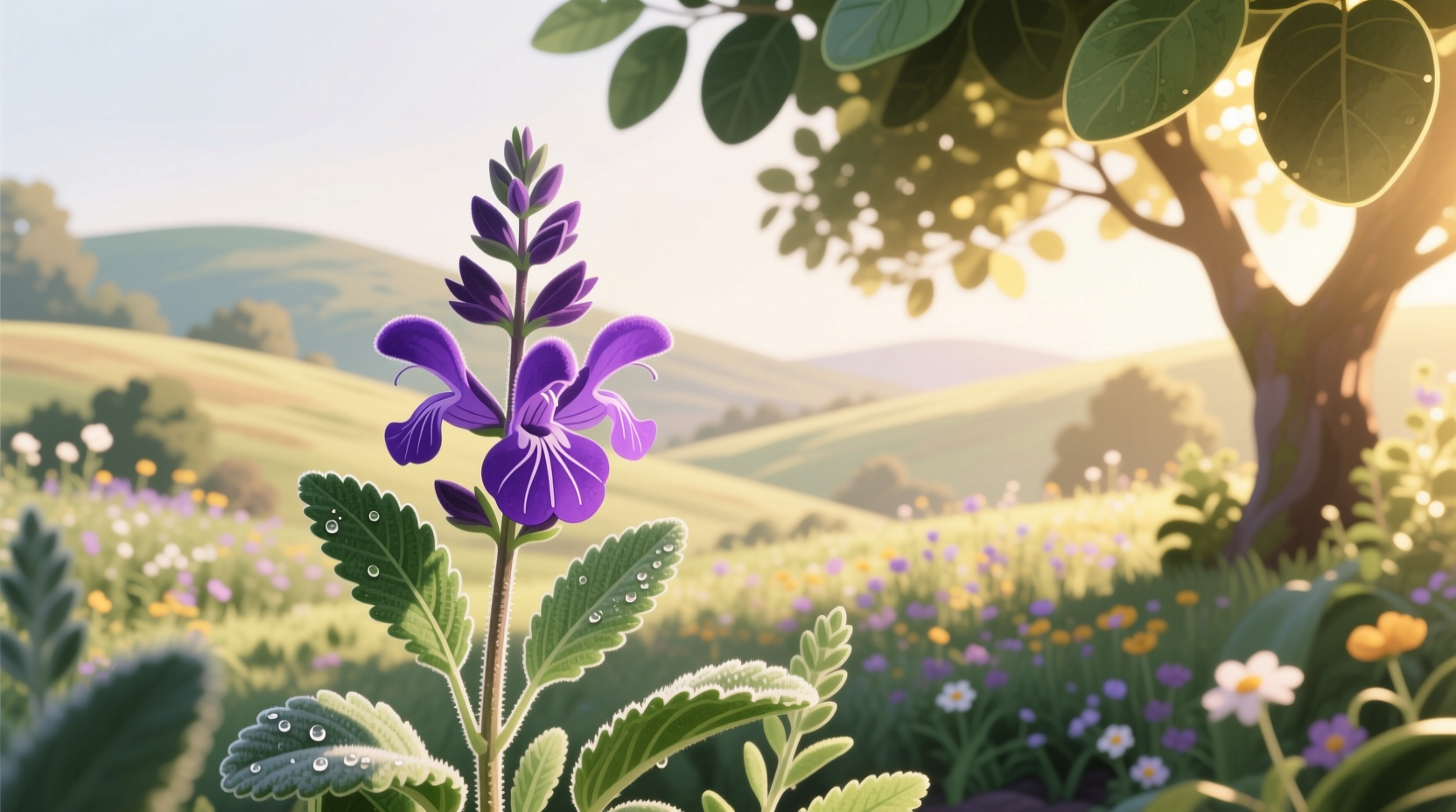 salvia sun or shade