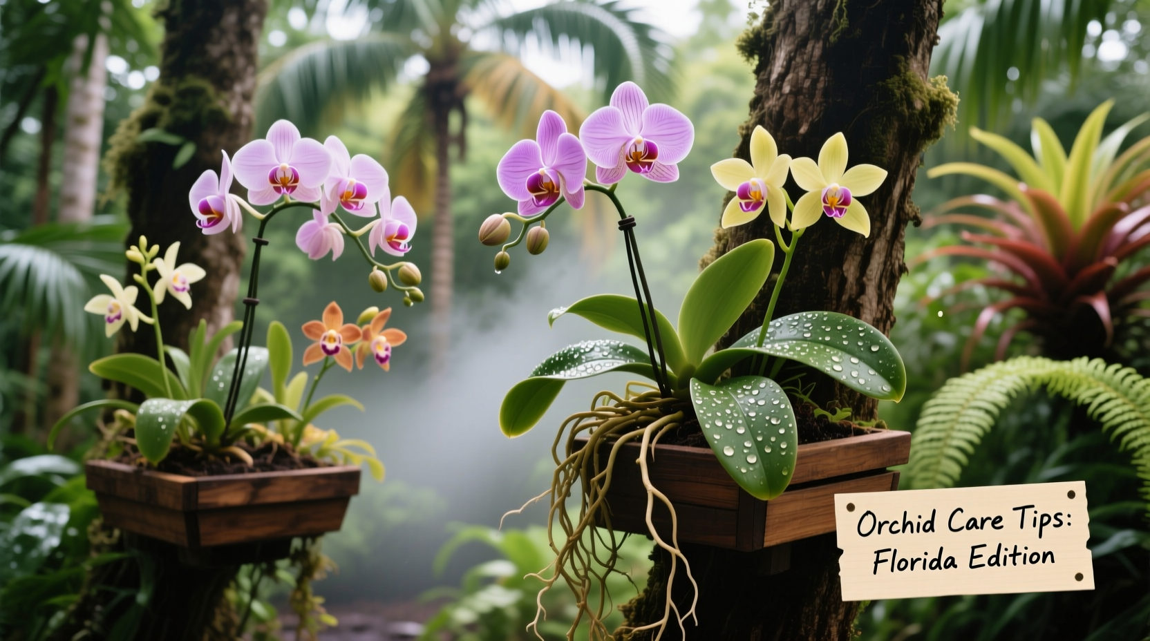 how to care for orchids in florida
