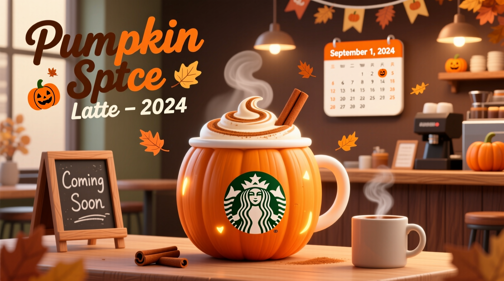 when does pumpkin spice start 2024 starbucks