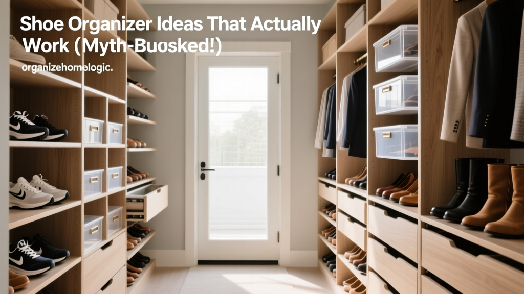 Shoe Organizer Ideas That Actually Work (Myth-Busted!)