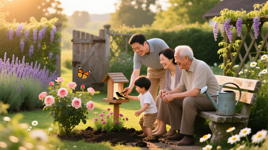 The Family Garden: A Grounded Path to Emotional Resilience, Nutrition, and Intergenerational Connection