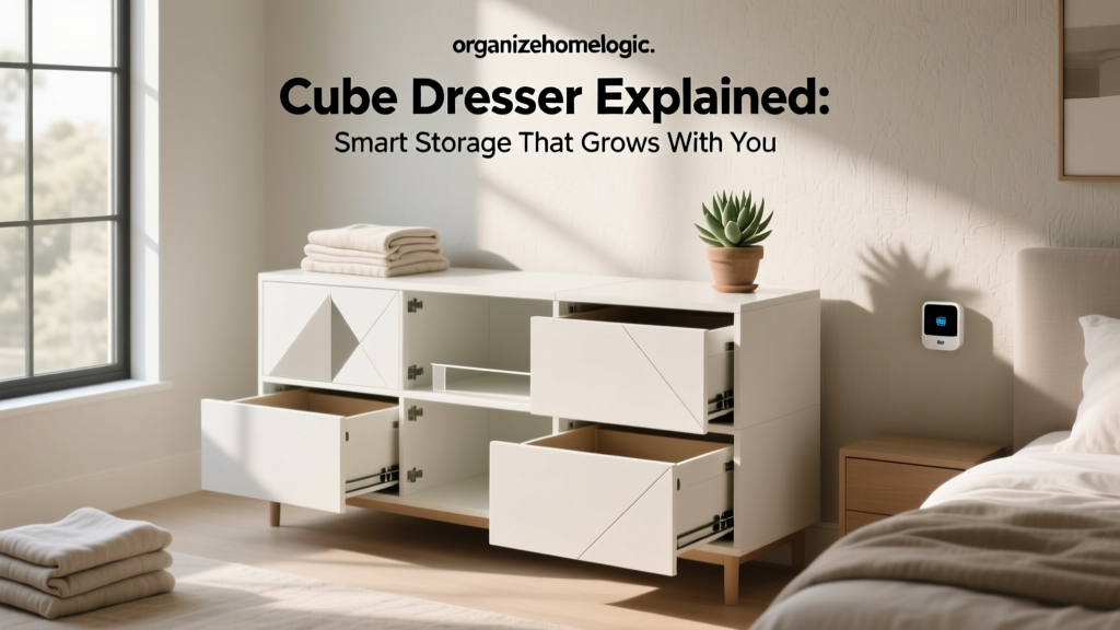 Cube Dresser Explained: Smart Storage That Grows With You