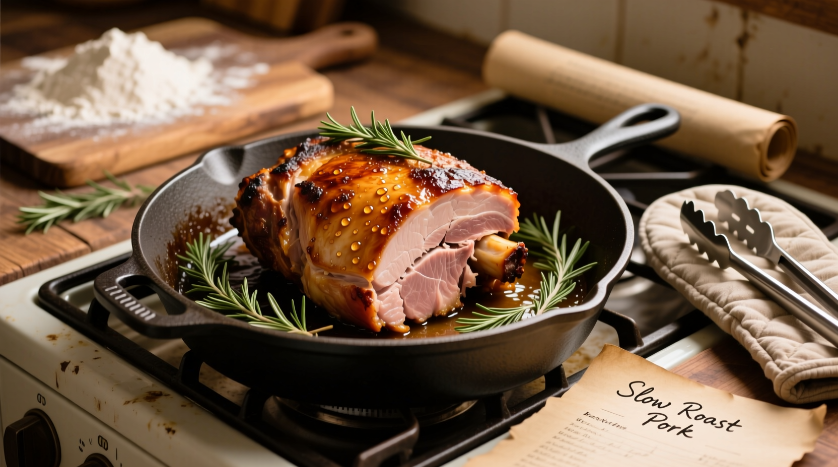 how to cook a pork roast in the oven