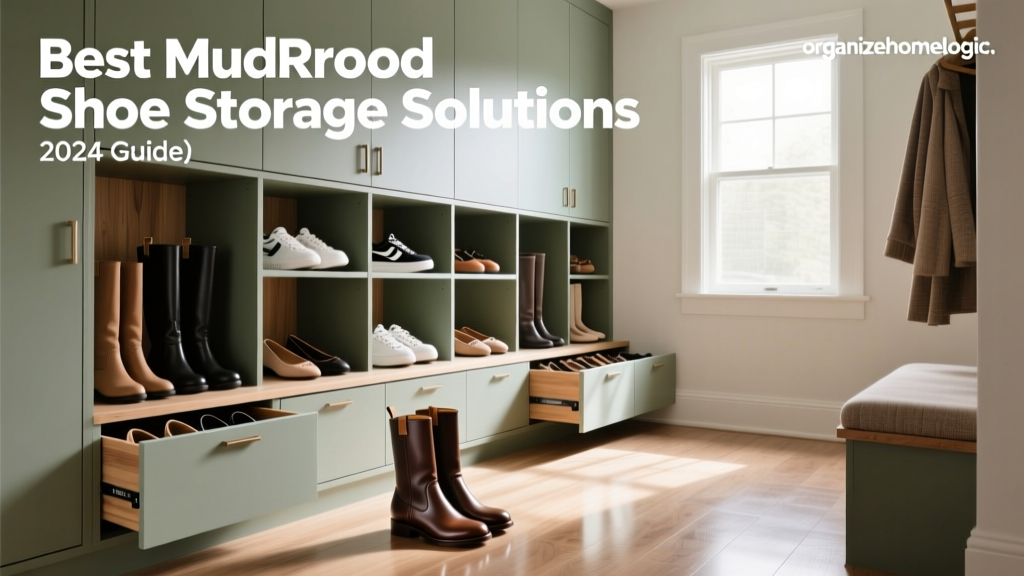 Best Mudroom Shoe Storage Solutions (2024 Guide)