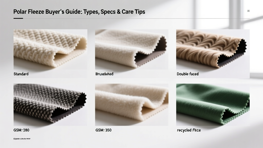 Polar Fleece Buyer’s Guide: Types, Specs & Care Tips