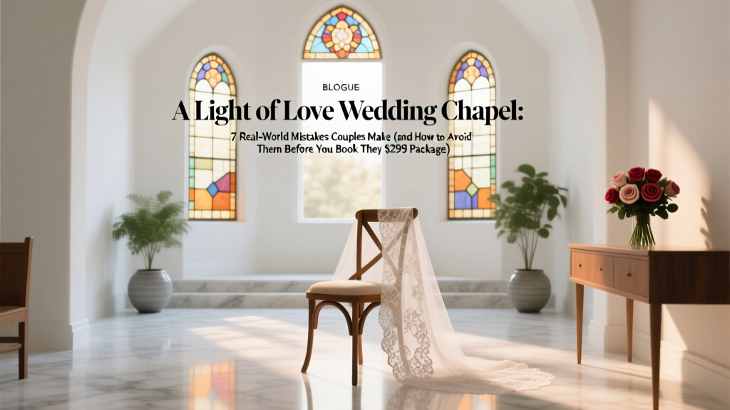 Wedding Chapel Mistakes to Avoid Before Booking (2026)