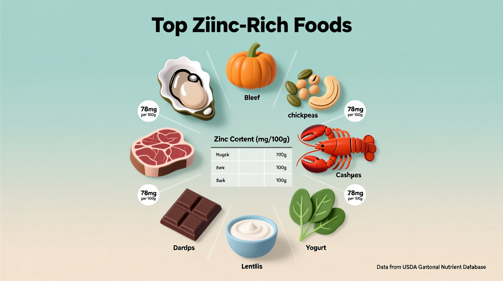 what food is high in zinc
