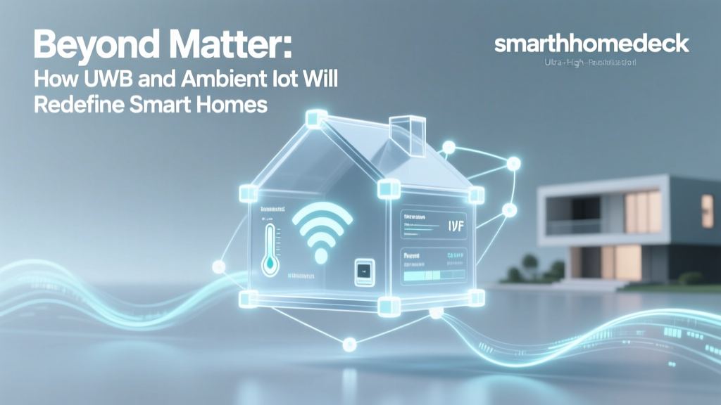 Beyond Matter: How UWB and Ambient IoT Will Redefine Smart Homes