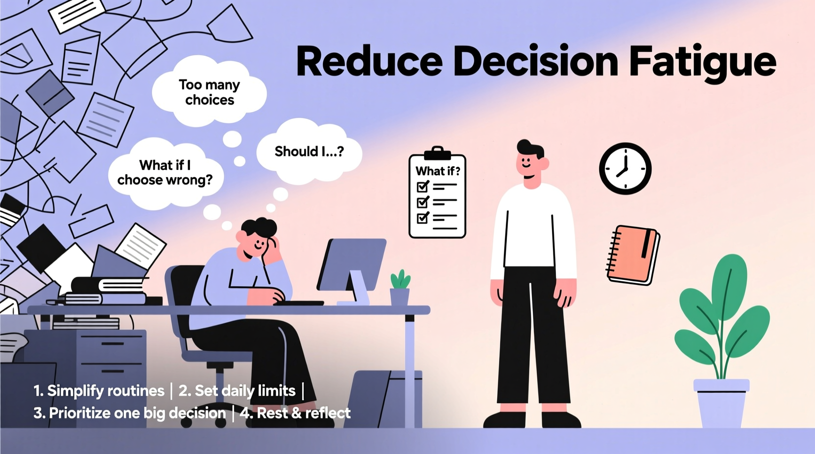how to deal with decision fatigue in daily life