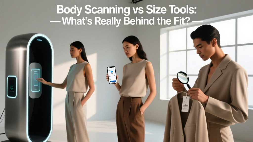 Body Scanning vs Size Tools: What’s Really Behind the Fit?