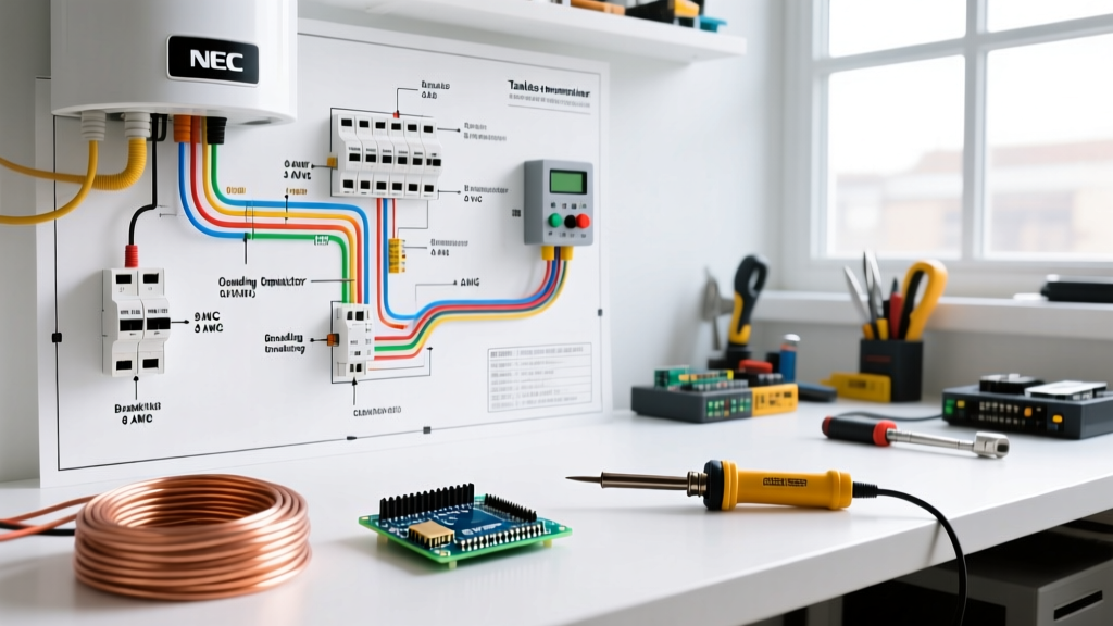 NEC-Compliant Wiring Diagram for Tankless Water Heater Guide