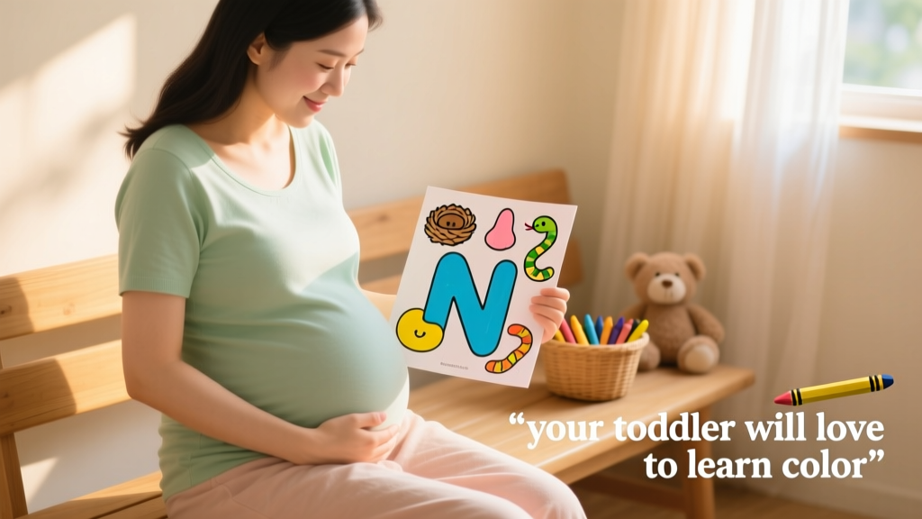 Letter N Coloring Pages Your Toddler Will Love: Early Literacy, Fine Motor Development, and Sensory-Rich Learning