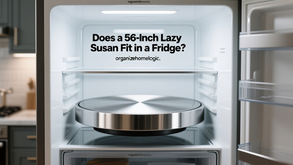 Does a 56-Inch Lazy Susan Fit in a Fridge?
