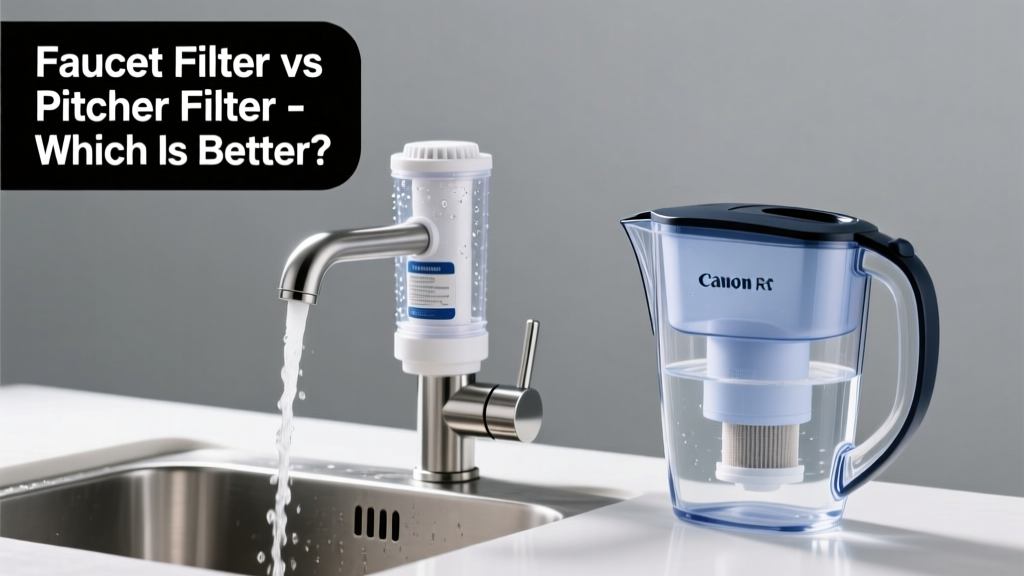 Faucet Filter vs Pitcher Filter: Which Is Better?