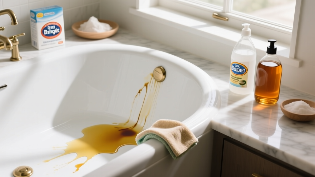 How to Get Oil Out of Bathtub: Proven Easy Methods