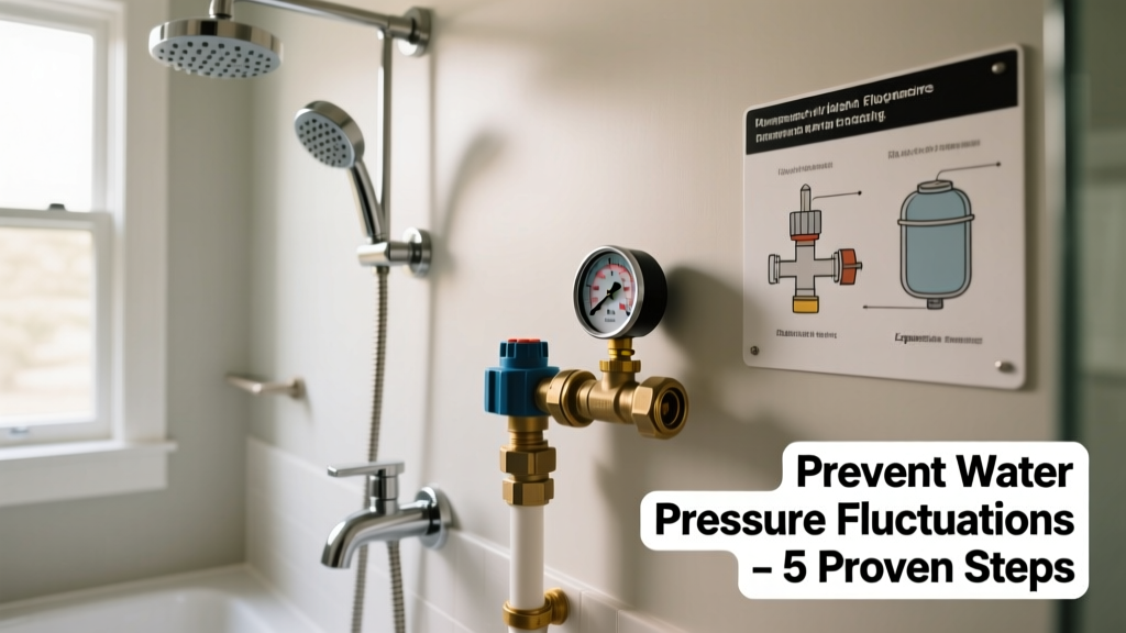How to Prevent Water Pressure Fluctuating in Your Home