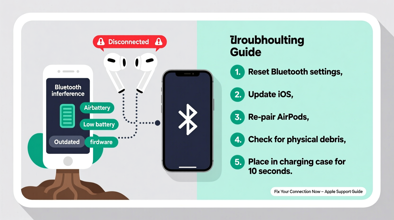 why do my airpods keep disconnecting randomly and how to stop it