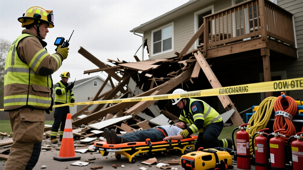 Deck Collapse: Emergency Response Guide