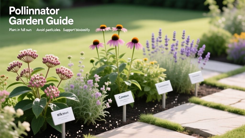Pollinator Garden Guide: Plants, Layout & Care Tips