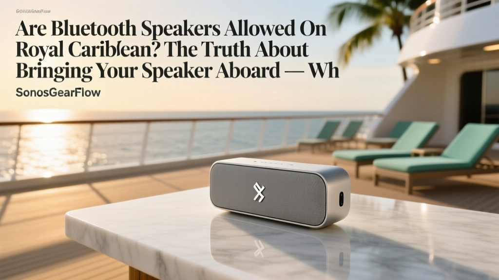 Bluetooth Speakers on Royal Caribbean: Rules & Tips (2026)