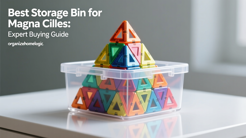 Best Storage Bin for Magna Tiles: Expert Buying Guide