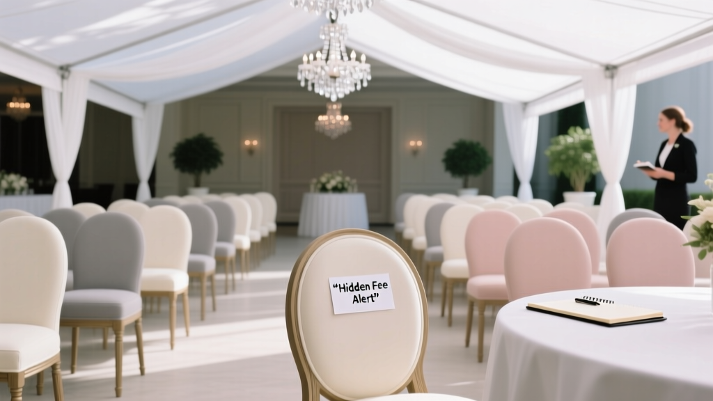 Wedding Chair Rental: 7 Steps to Avoid Panic & Fees