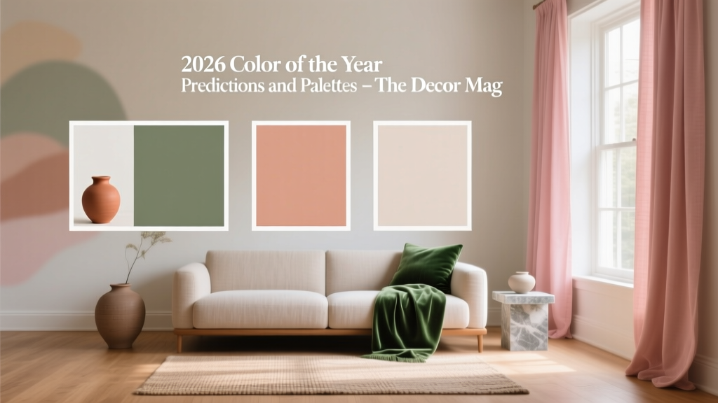 2026 Color of the Year: Predictions & Palettes