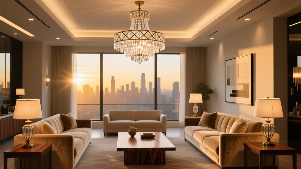 Indoor lighting fixtures