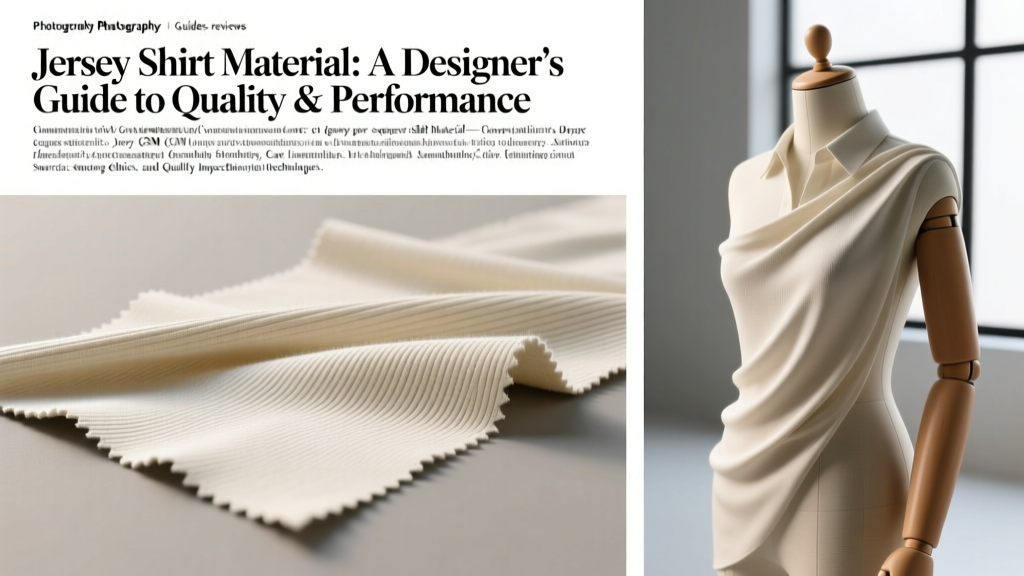 Jersey Shirt Material: A Designer’s Guide to Quality & Performance