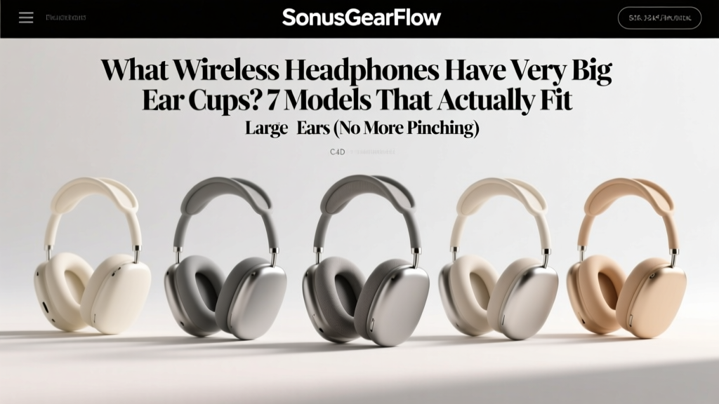 Wireless Headphones with Big Ear Cups (2026)