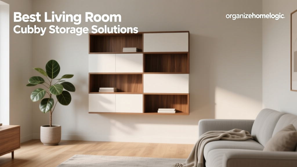 Best Living Room Cubby Storage Solutions