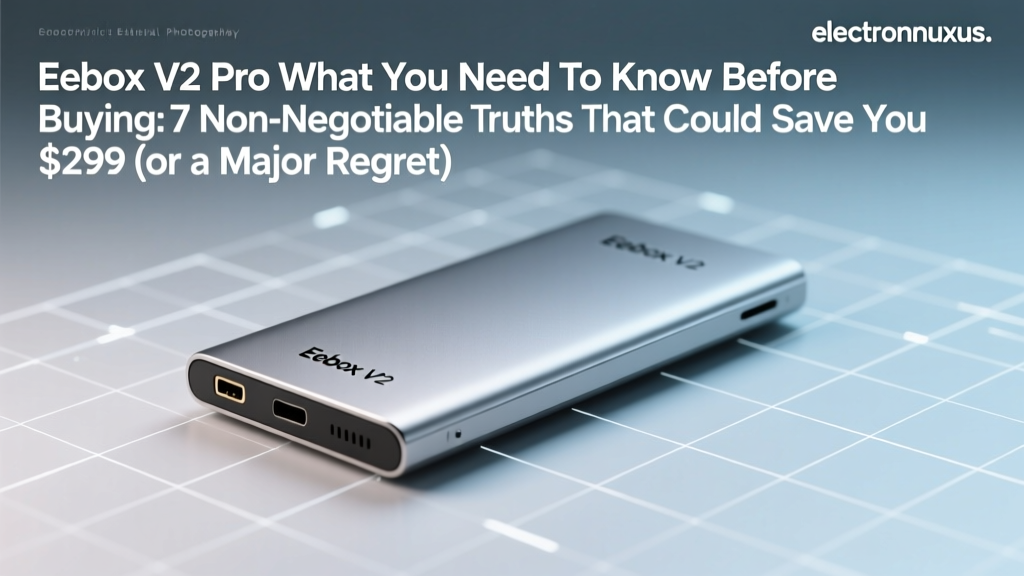 Eebox V2 Pro What You Need To Know Before Buying: 7 Non-Negotiable Truths That Could Save You $299 (or a Major Regret)
