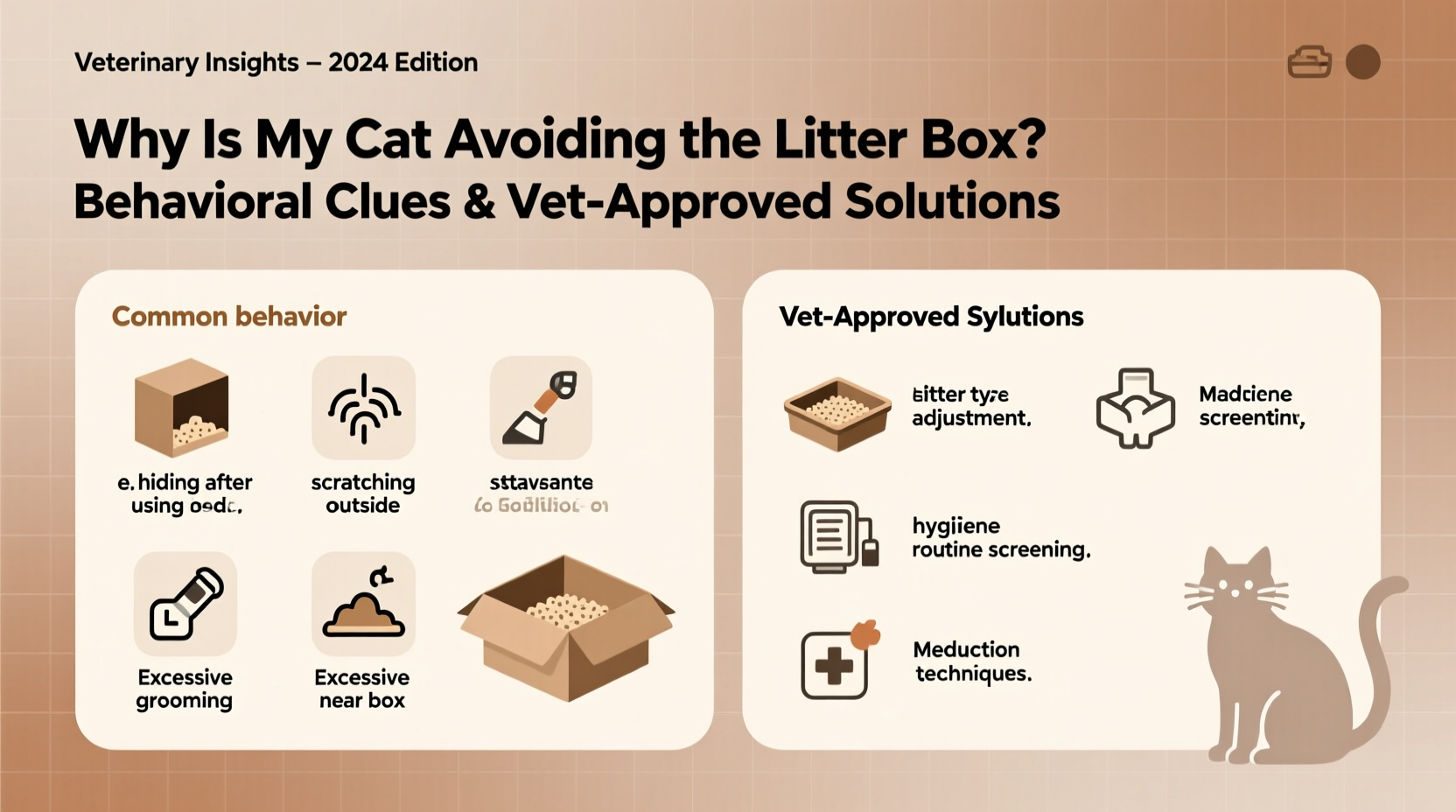 why is my cat suddenly avoiding the litter box behavioral clues and vet approved solutions