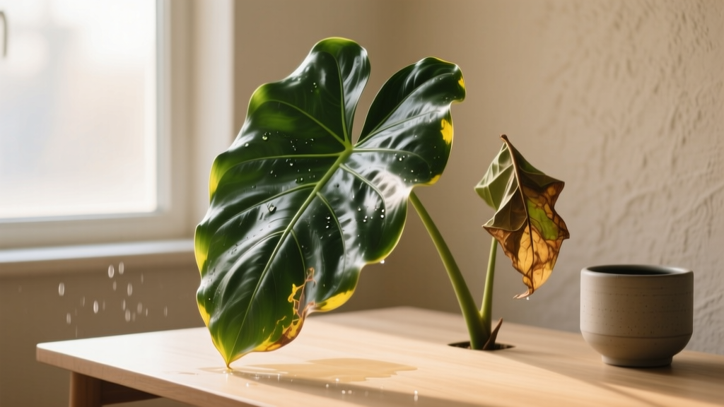 Elephant Ear Plant Dropping Leaves Indoors — Fixes