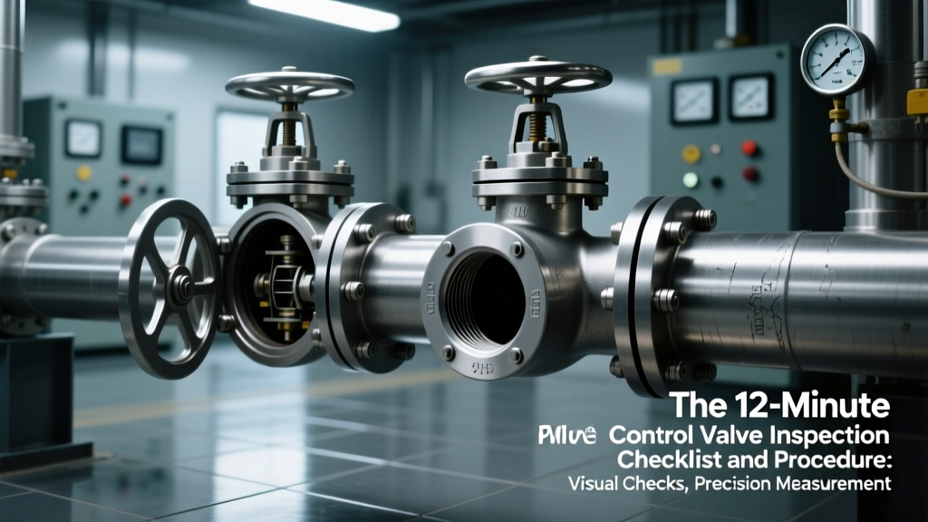 Control Valve Inspection Checklist: API 600/602 Compliant