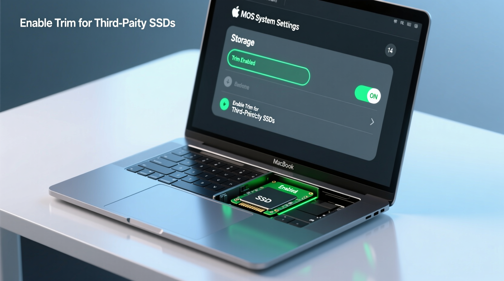 Enable TRIM for Third-Party SSDs in macOS with Terminal