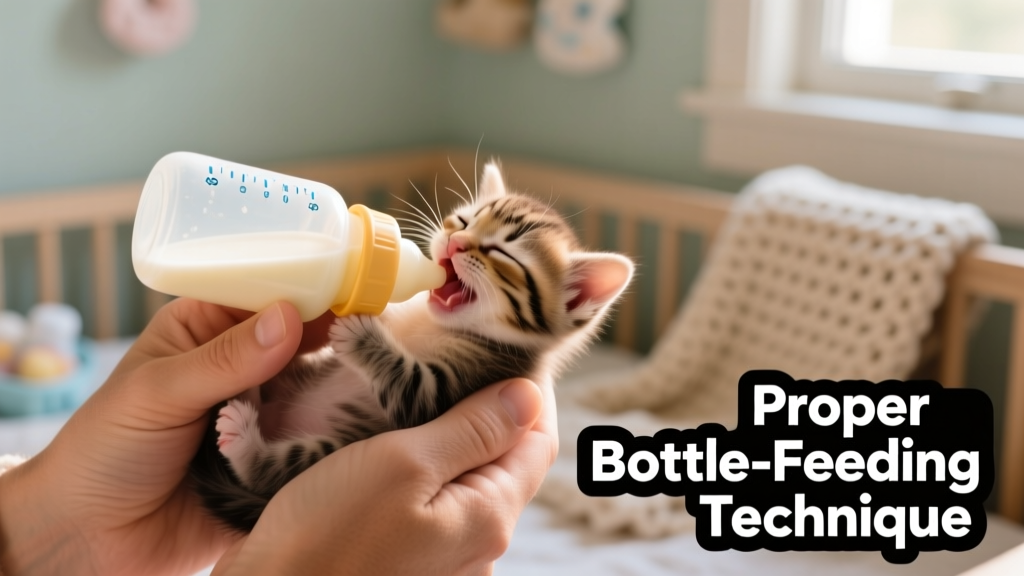 How to Bottle-Feed a Newborn Kitten the Right Way