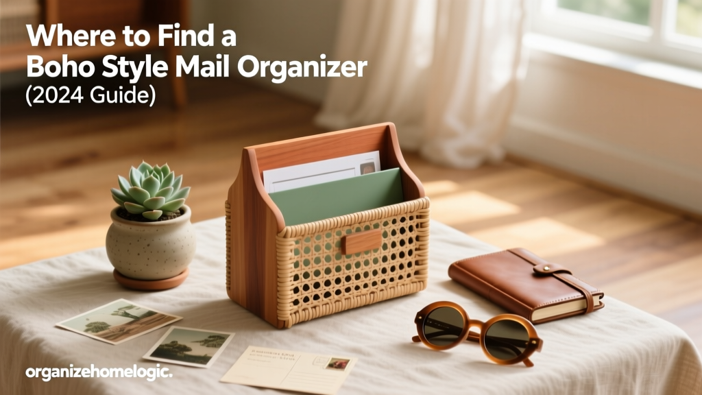 Where to Find a Boho Style Mail Organizer (2024 Guide)