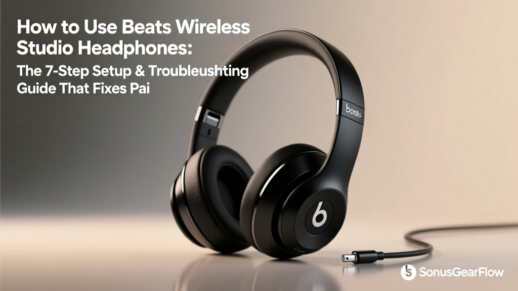 Beats Studio Wireless: Setup & Fix Pairing, Battery, Sound