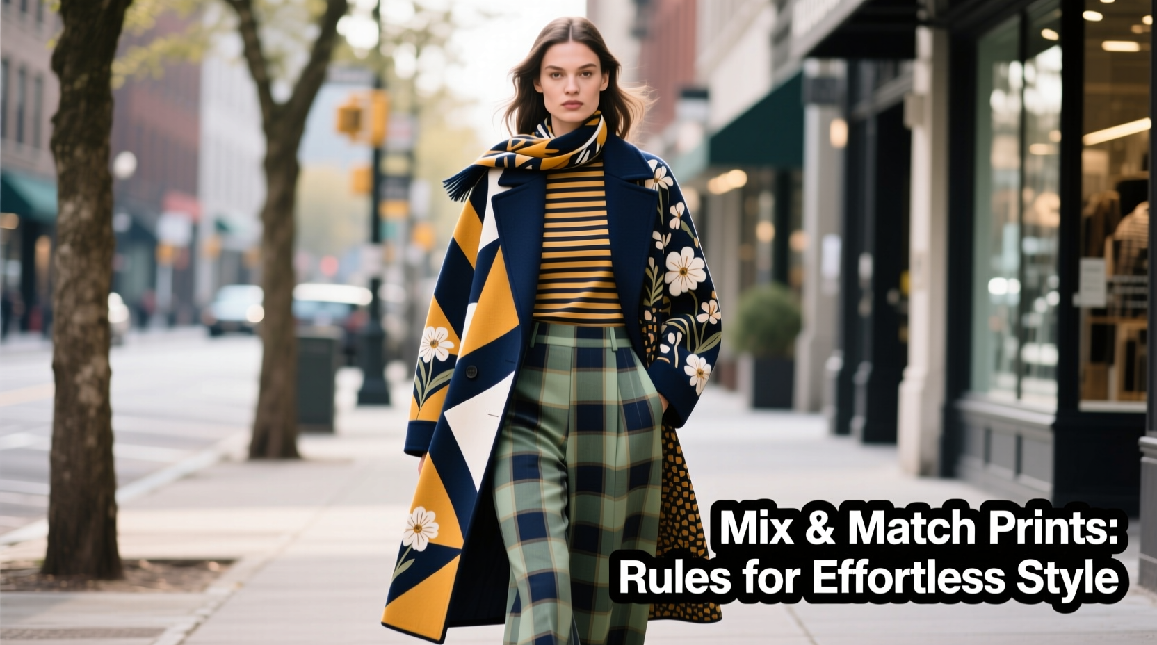 how to mix and match prints without looking chaotic fashion rules