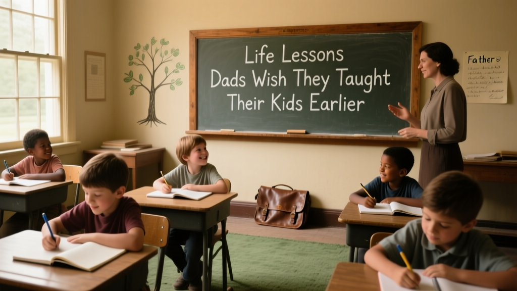 Life Lessons Dads Wish They Taught Their Kids Earlier: What the New Video Series Reveals
