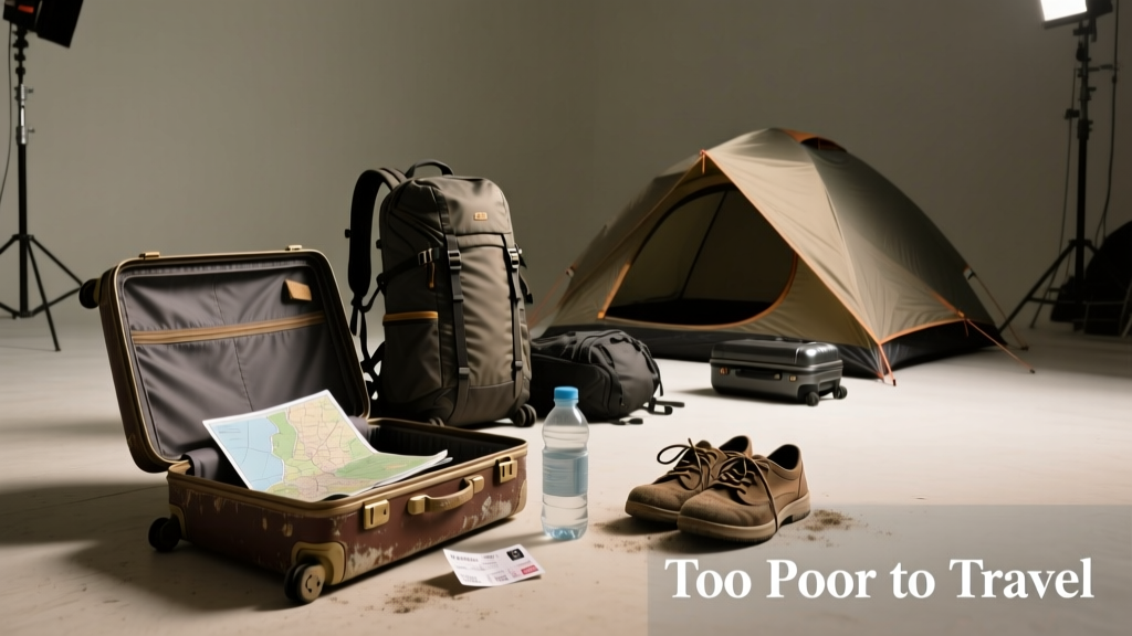 Breaking the 'Too Poor to Travel' Mindset: Real Strategies, Real Gear, Real Savings