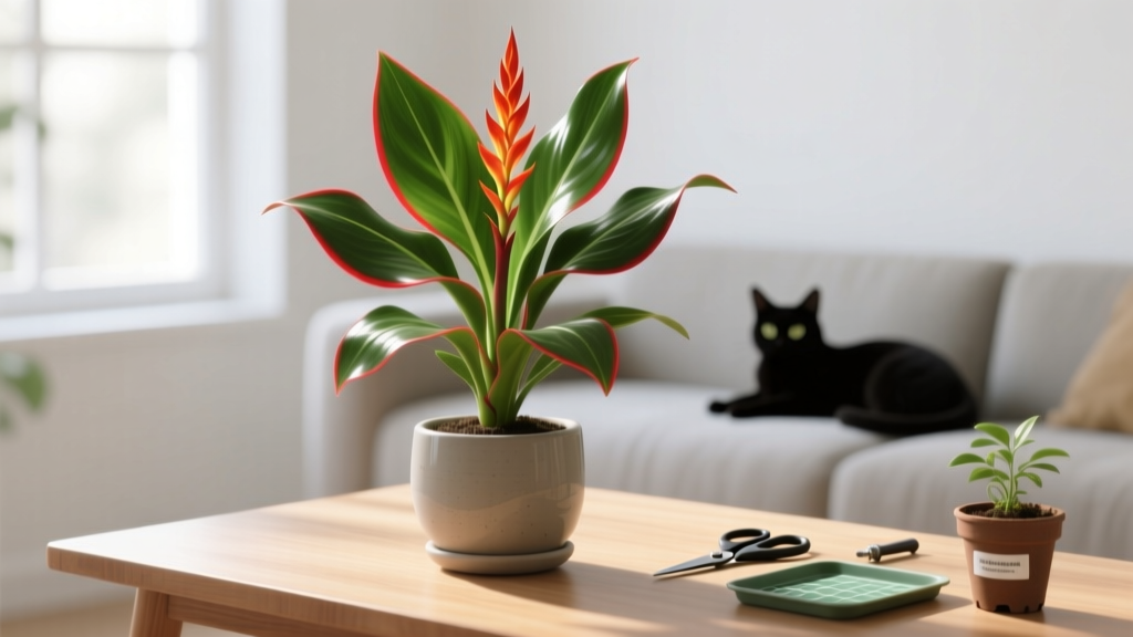 Flaming Sword Plant Toxic to Cats? Safe Propagation Tips